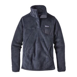Patagonia Retool Snap-T Navy Blue  Polartec Pullover Synchilla Fleece L Pockets